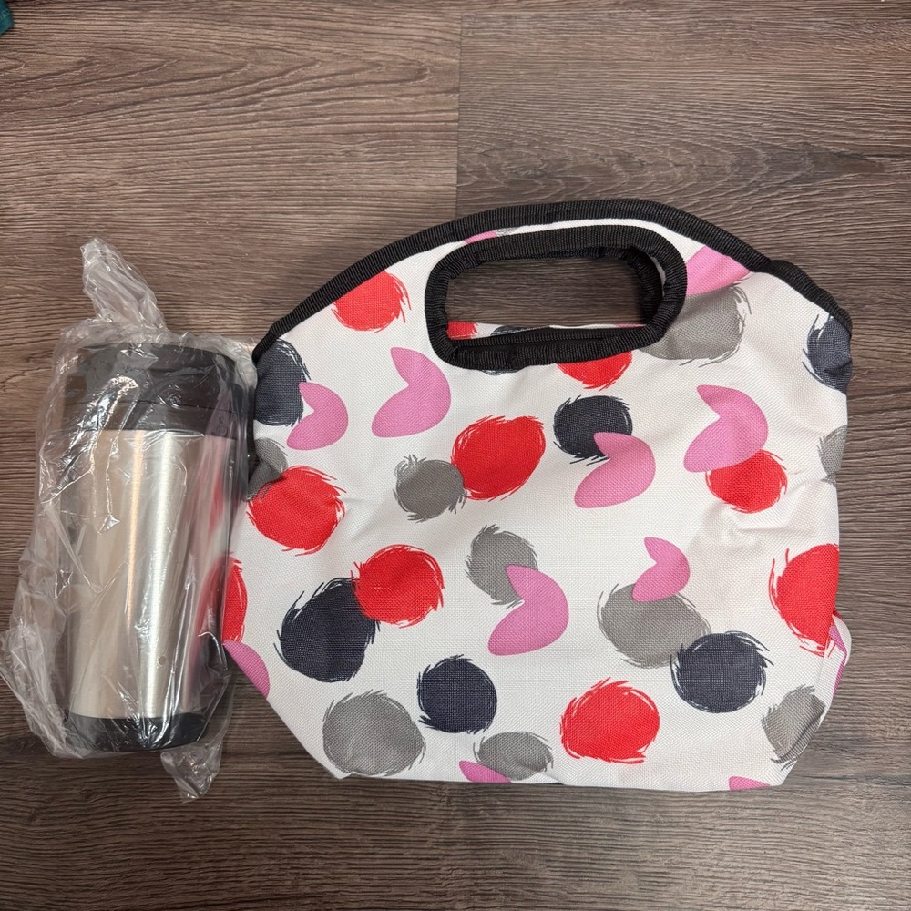 NEW! Insulated Lunch Bag & Cup Set